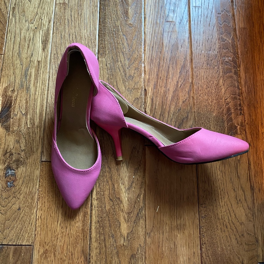 Liang Li Princess pink heels